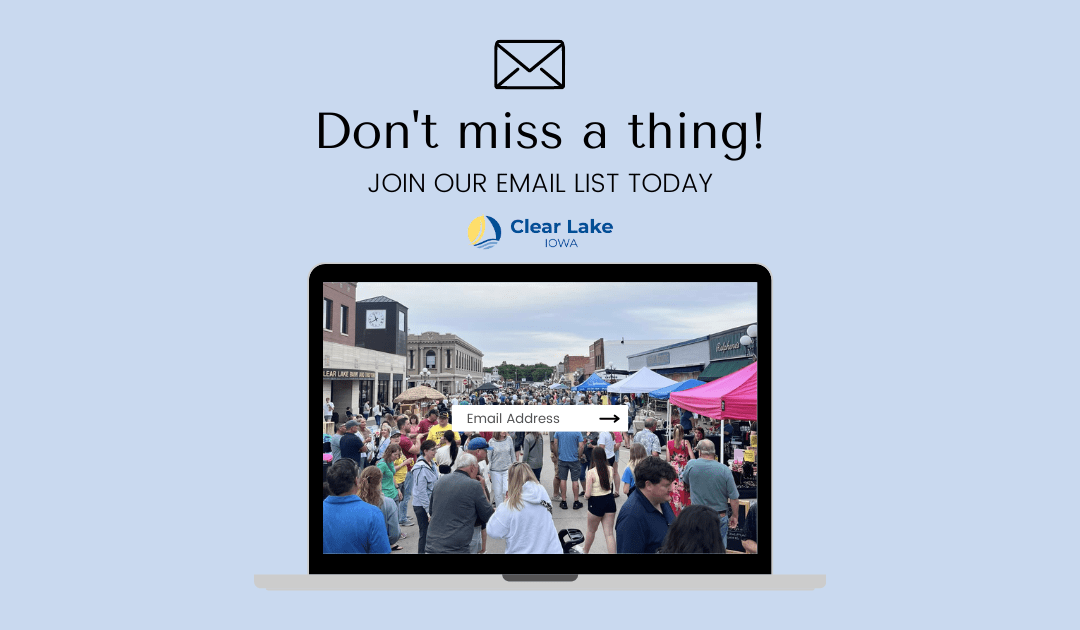 Sign up and stay connected!