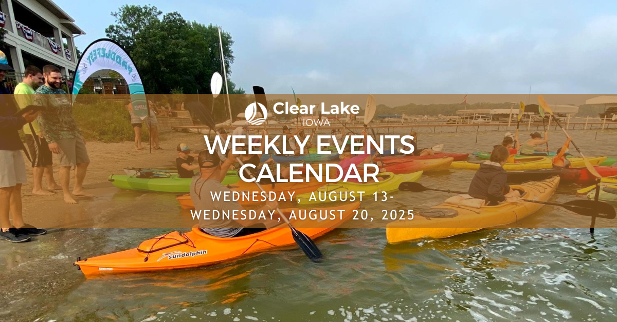 Weekly events August 13-20 featuring paddlefest