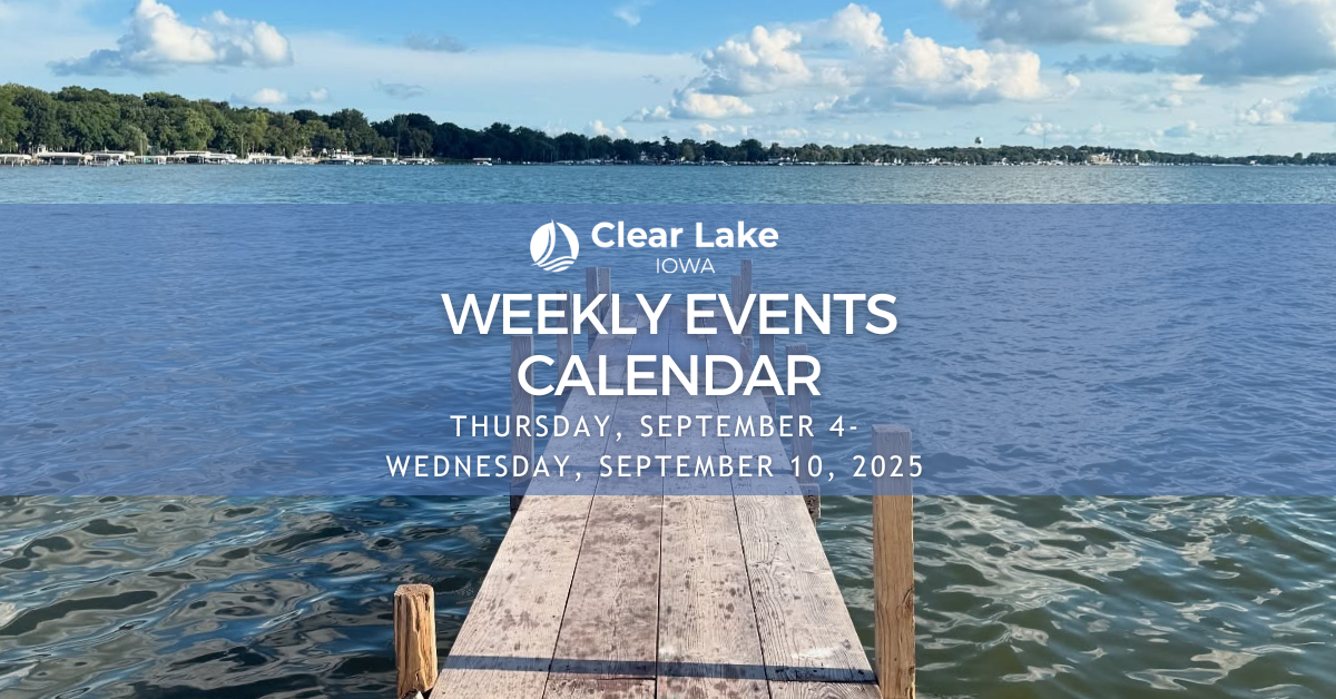 Weekly events sept 4-10