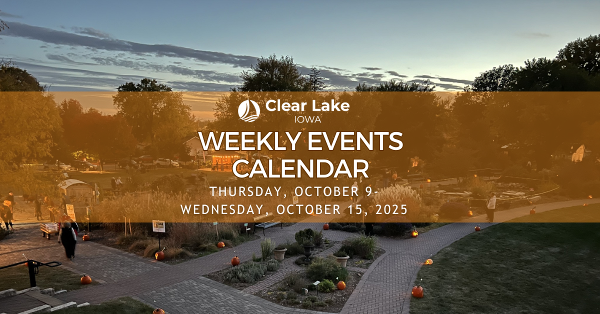 Events October 9-15, 2025