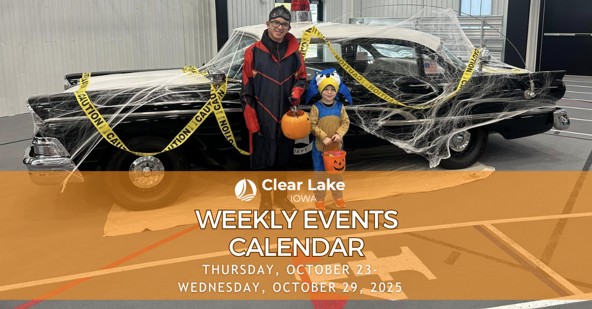 Clear Lake events 10-23-29