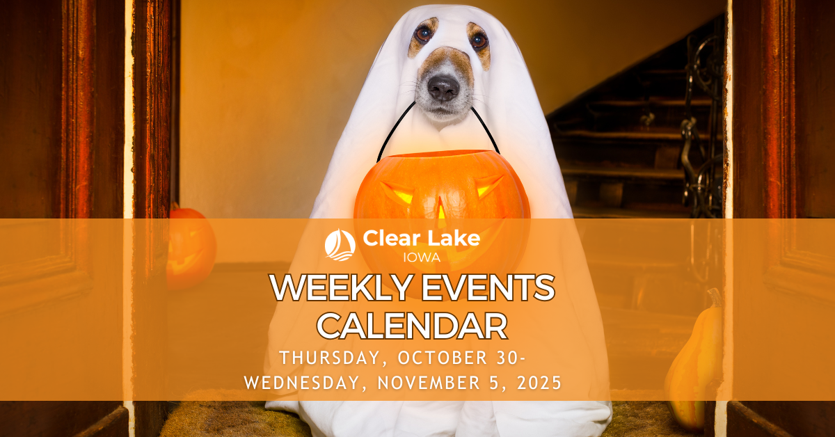 2025 Weekly Events cover Calendar (45) Weekly Events October 30-November 5