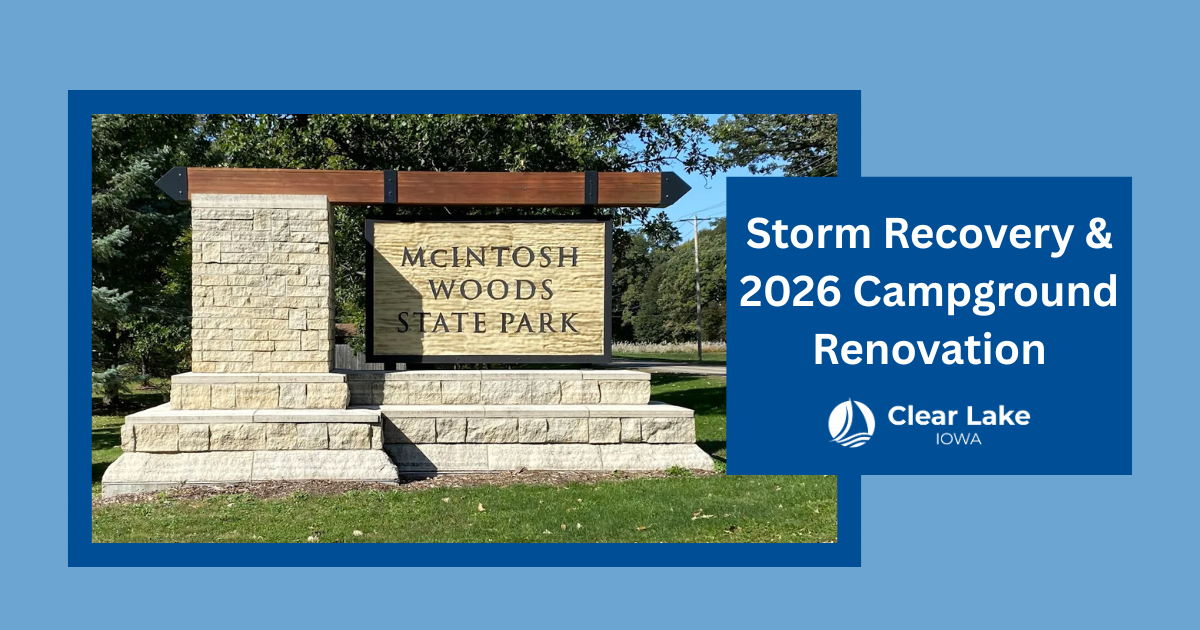 Storm renovation and 2026 Campground Updates McIntosh Woods State Park