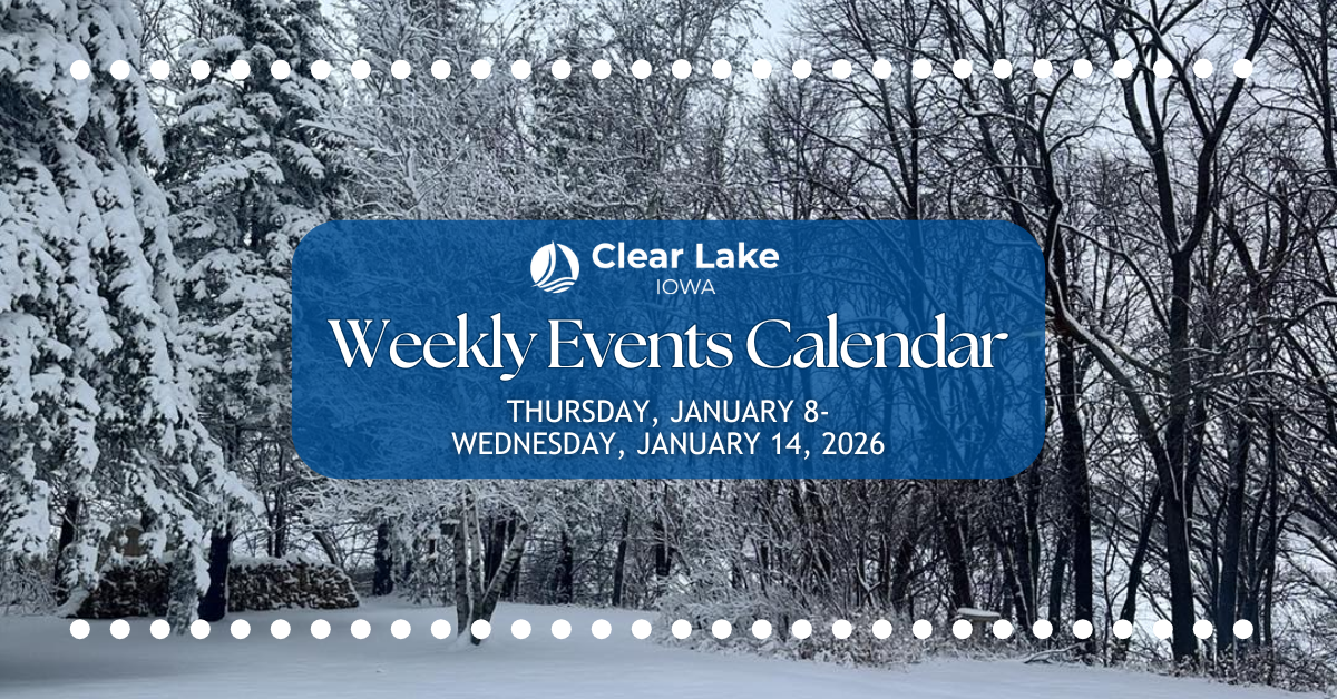 Weekly Events January 8-14, 2026