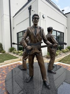 Buddy Holly Bronze Sculpture Clear Lake Iowa