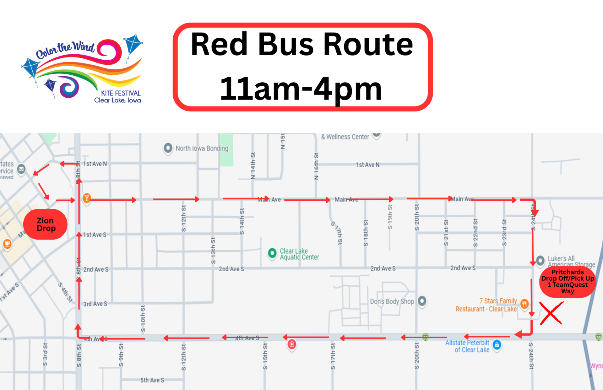 Red Bus Route