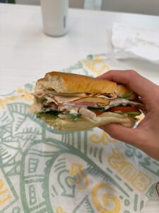 Subway sandwich