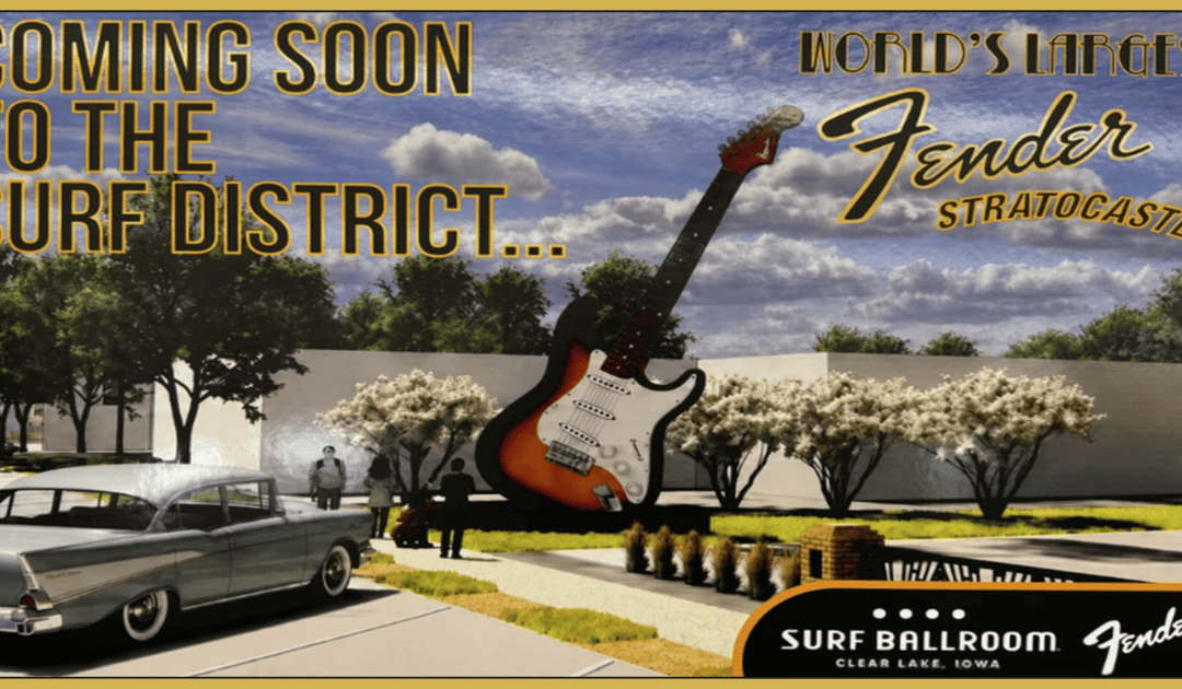 The World’s Largest Fender Stratocaster Is Coming to Clear Lake
